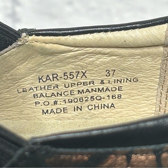 NWOT Alegria Leather Slip-On Shoes With Double Gore Kara Regal Copper - Picture 13 of 16